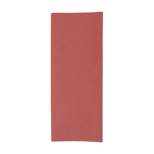TIMCO 1/3 Sanding Sheets 180 Grit Red Unpunched - 93 x 230mm