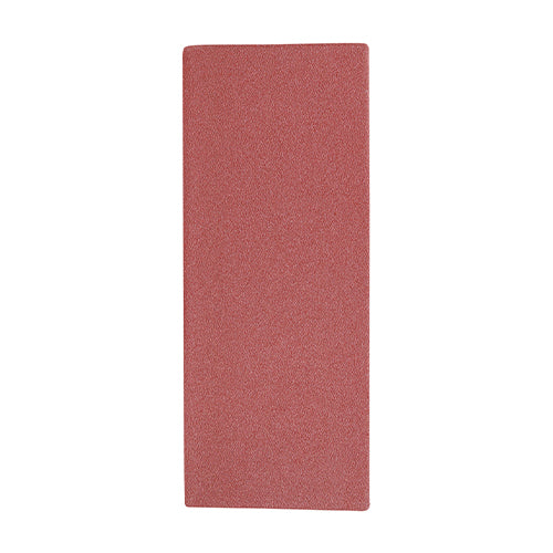 TIMCO 1/3 Sanding Sheets 120 Grit Red Unpunched - 93 x 230mm