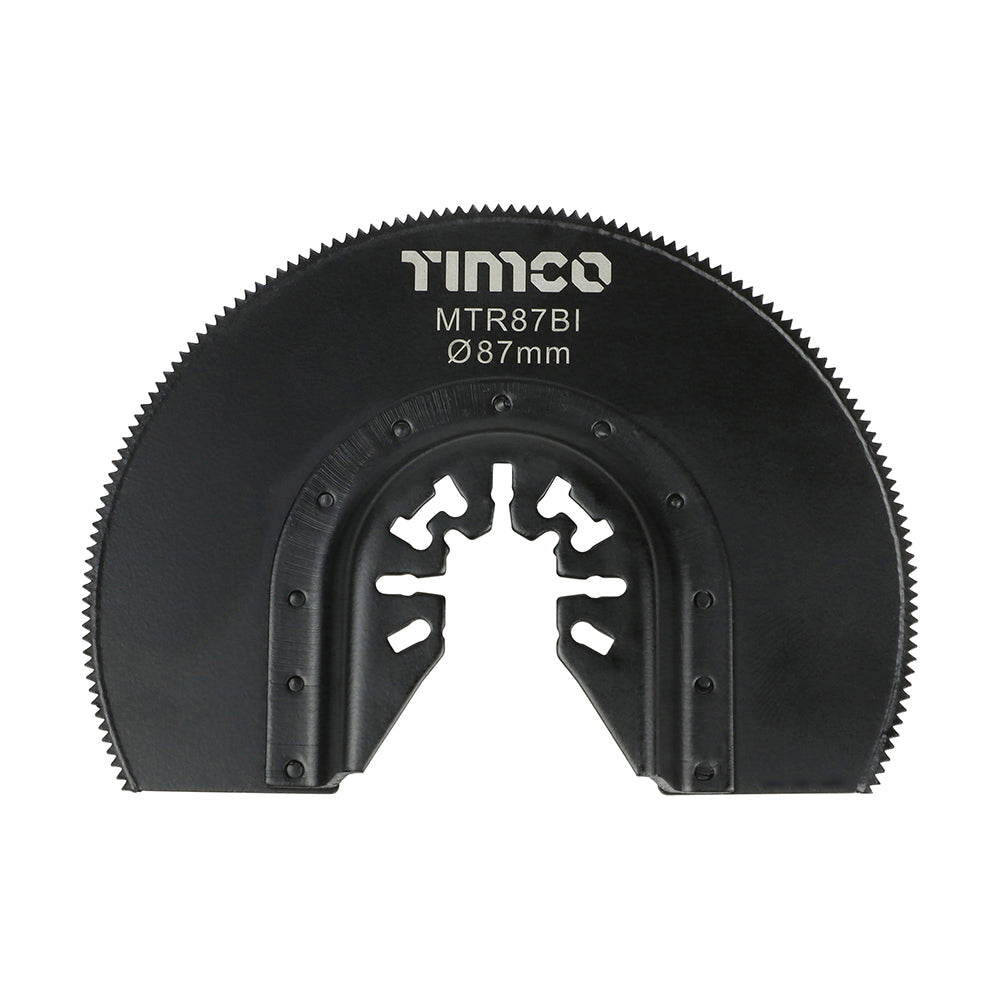 TIMCO Multi-Tool Radial Blade For Wood / Metal Bi-Metal - Dia. 87mm