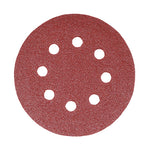 TIMCO Random Orbital Sanding Discs 60 Grit Red - 125mm