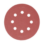 TIMCO Random Orbital Sanding Discs 180 Grit Red - 125mm