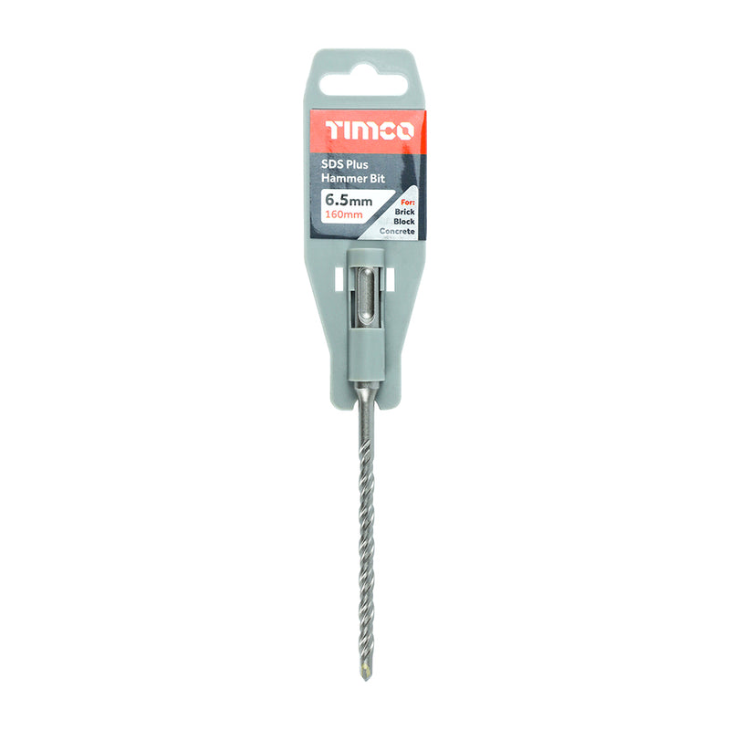 TIMCO SDS Plus Hammer Bits - 6.5 x 160