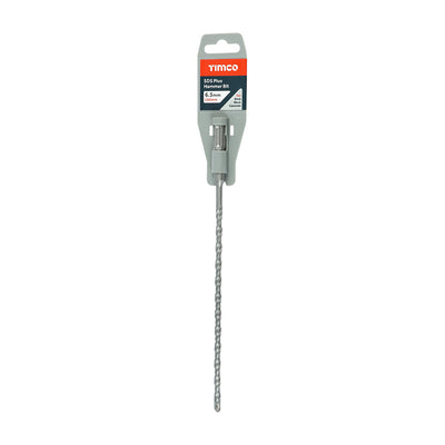 TIMCO SDS Plus Hammer Bit 6.5x260 designed for use with rotary hammers, offering reliable and accurate drilling performance.