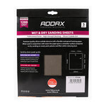 TIMCO Wet & Dry Sanding Sheets 1200 Grit Black - 230 x 280mm