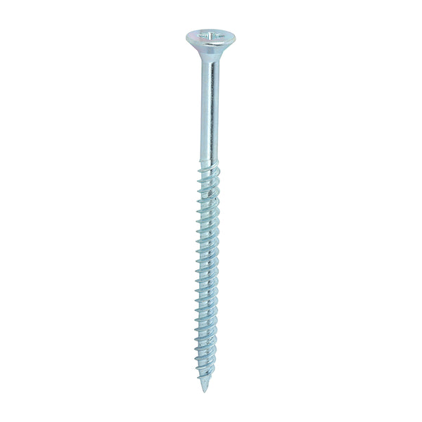 TIMCO Twin-Threaded Countersunk Silver Woodscrews - 10 x 3