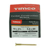 TIMCO Solid Brass Countersunk Woodscrews - 10 x 2 1/2
