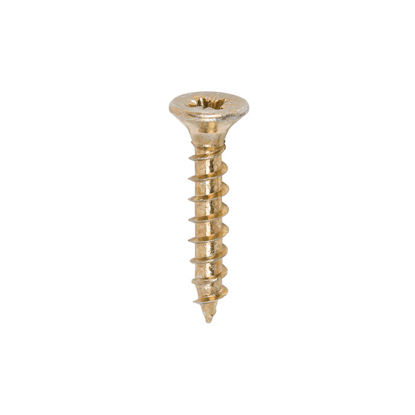 TIMCO Solo Countersunk Gold Woodscrews - 3.0 x 17