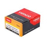 TIMCO Solo Countersunk Gold Woodscrews 3.0x25 designed for fixing timber, man-made boards, or masonry using plastic plugs.
