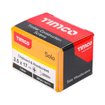 TIMCO Solo Countersunk Gold Woodscrews - 3.5 x 17