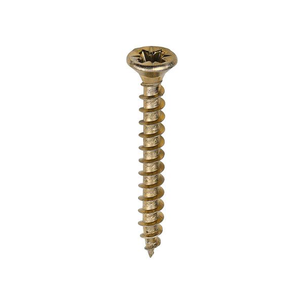 TIMCO Solo Countersunk Gold Woodscrews - 3.5 x 30