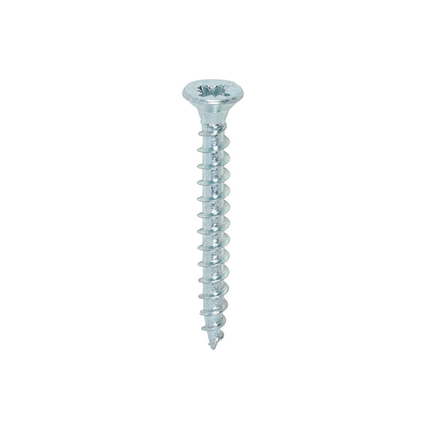 TIMCO Solo Countersunk Silver Woodscrews - 3.5 x 30