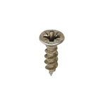 Gold single thread countersunk woodscrews designed for fixing timber, boards, or masonry in DIY and trade applications.