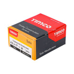 TIMCO Solo Countersunk Gold Woodscrews - 4.0 x 17