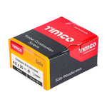 TIMCO Solo Countersunk Gold Woodscrews 4.0x20 designed for secure fixing in timber, man-made boards, or masonry with plugs.