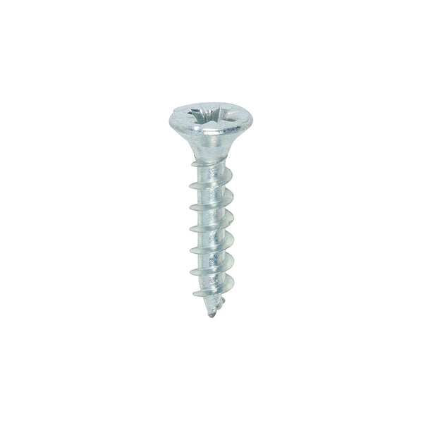 TIMCO Solo Countersunk Silver Woodscrews - 4.0 x 20