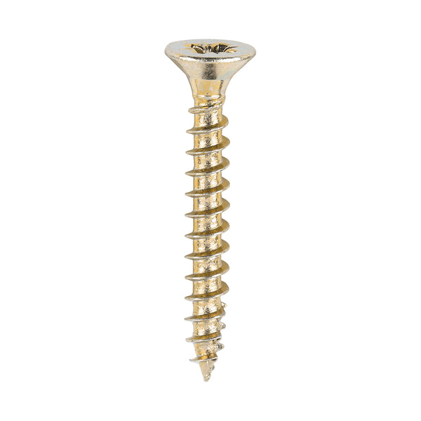 TIMCO Classic Multi-Purpose Countersunk Gold Woodscrews - 4.0 x 30