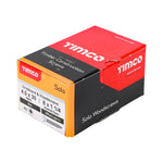 TIMCO Solo Countersunk Silver Woodscrews 4.0x30 designed for fixing timber, man-made boards, or masonry using plastic plugs.