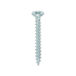 TIMCO Solo Countersunk Silver Woodscrews - 4.0 x 35