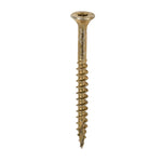 TIMCO C2 Clamp-Fix Multi-Purpose Premium Countersunk Gold Woodscrews - 4.0 x 45