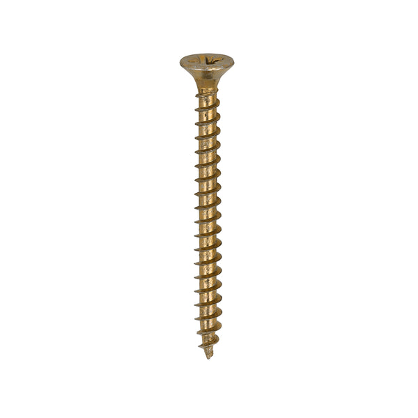 TIMCO Solo Countersunk Gold Woodscrews - 4.0 x 45