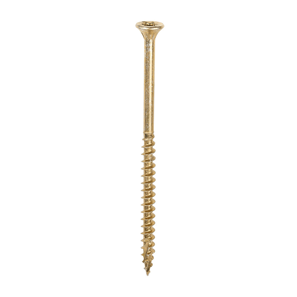 TIMCO C2 Clamp-Fix Multi-Purpose Premium Countersunk Gold Woodscrews - 4.0 x 70