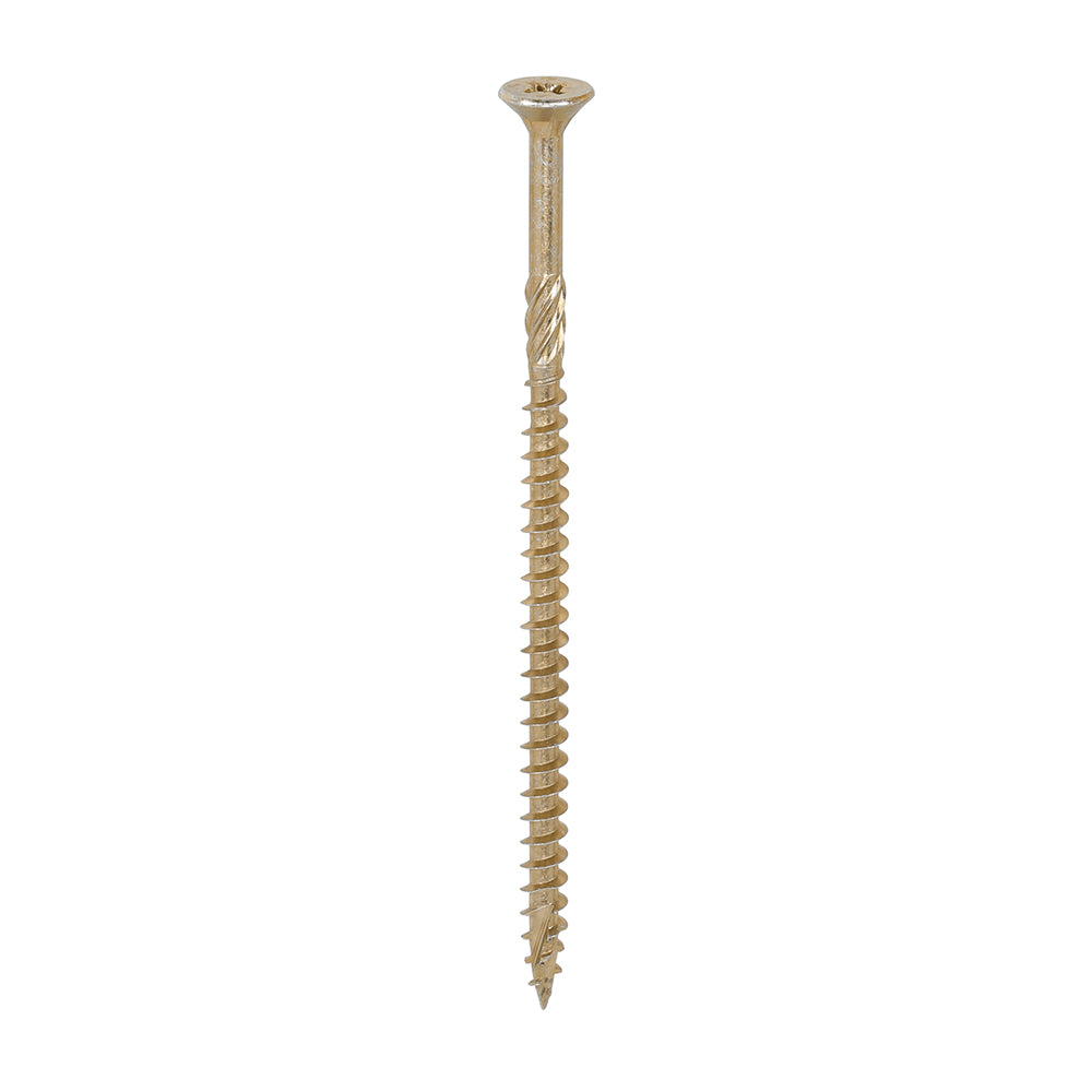 TIMCO C2 Strong-Fix Multi-Purpose Premium Countersunk Gold Woodscrews - 5.0 x 100