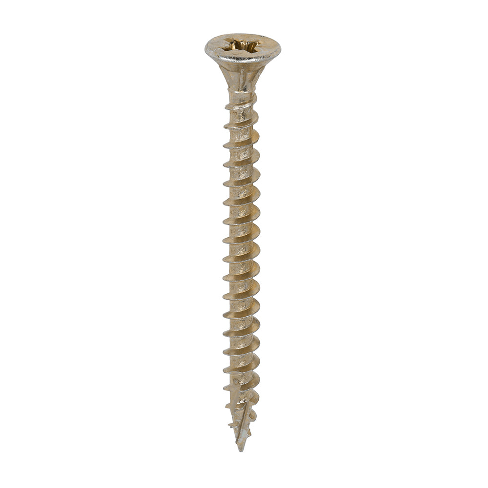 TIMCO C2 Strong-Fix Multi-Purpose Premium Countersunk Gold Woodscrews - 6.0 x 70