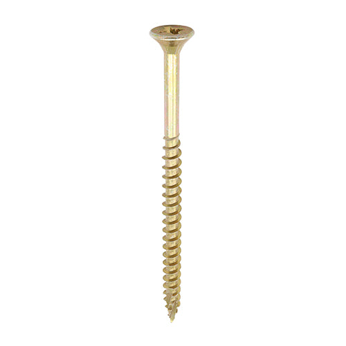 TIMCO C2 Strong-Fix Multi-Purpose Premium Countersunk Gold Woodscrews - 6.0 x 100