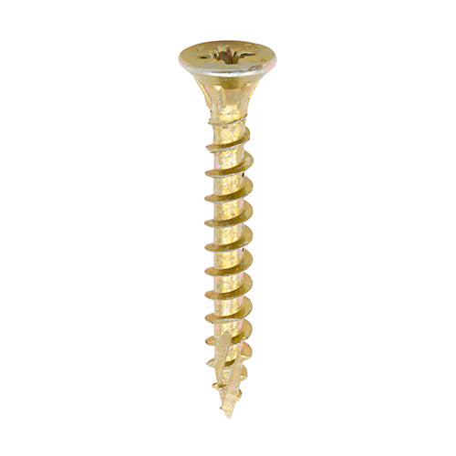 TIMCO C2 Strong-Fix Multi-Purpose Premium Countersunk Gold Woodscrews - 3.5 x 50