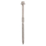 TIMCO Timber Screws Hex Flange Head A4 Stainless Steel - 6.7 x 150