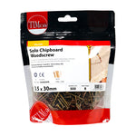 TIMCO Solo Countersunk Gold Woodscrews - 3.5 x 30