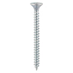 TIMCO Solo Countersunk Silver Woodscrews - 3.0 x 20