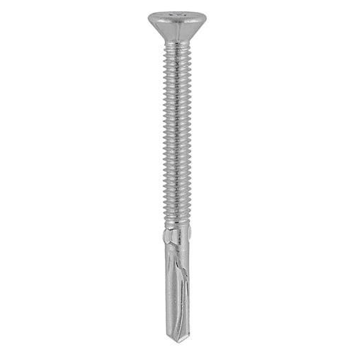 TIMCO Self-Drilling Wing-Tip Steel to Timber Heavy Section A2 Stainless Steel Bi-Metal Screws  - 5.5 x 120