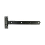 TIMCO Cranked Band & Hook On Plates Hinges Black - 400mm