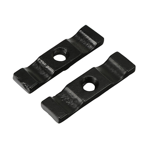 TIMCO Turn Buttons Black 2 inch designed for securing flush fitting doors and gates in a closed position.