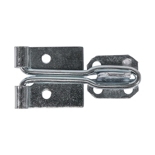 TIMCO Hasp & Staple Wire Pattern Silver - 4"