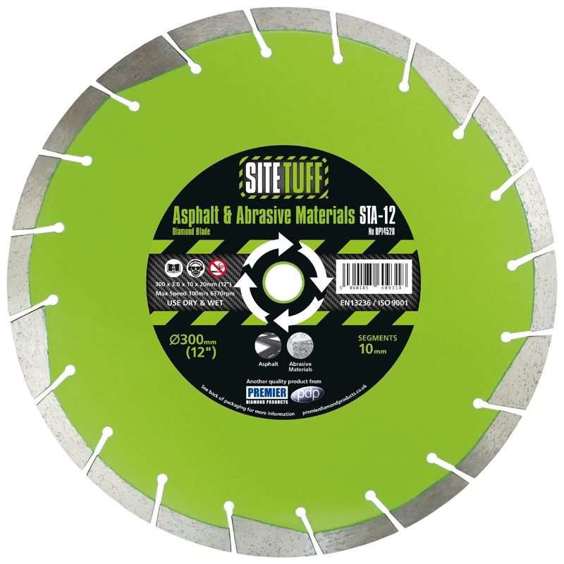 STA-12 300 x 12 x 20 Site Tuff Asphalt Blade
