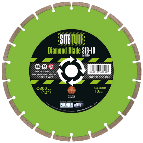 STB-10 300X2.8X10X20MM SITE TUFF BUILDING MTRL BLADE