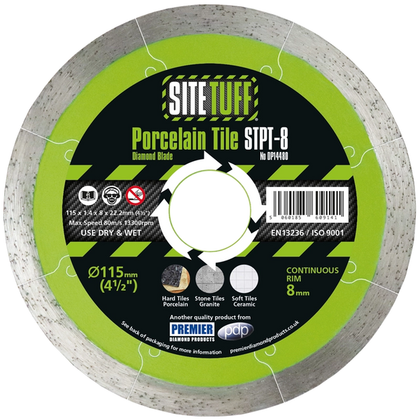 STPT-8 Site Tuff Porcelain Tile Blade