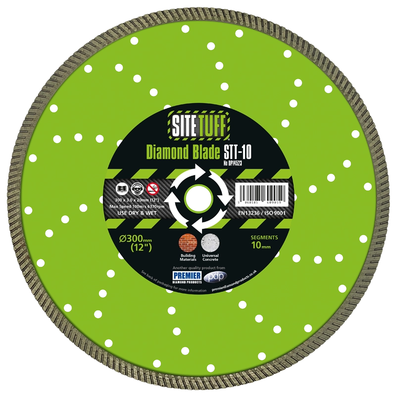 STT-10 300X3.0X10X20MM SITE TUFF TURBO CONCRETE BLADE