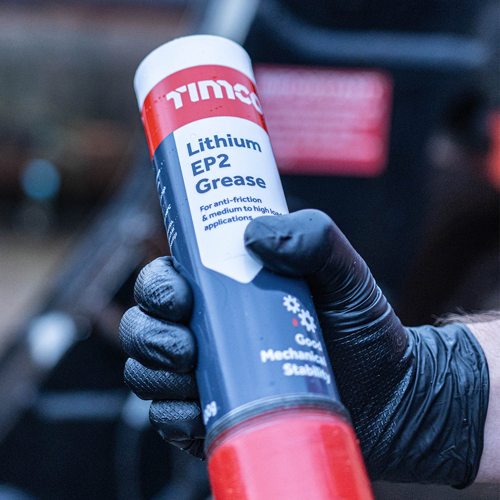 TIMCO Lithium EP2 Grease, High Temperature EP2 Multi-purpose Hydraulic Grease Cartridge - 400g